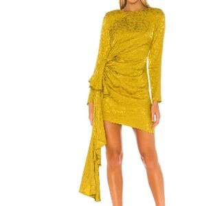 Matilda mini dress in yellow